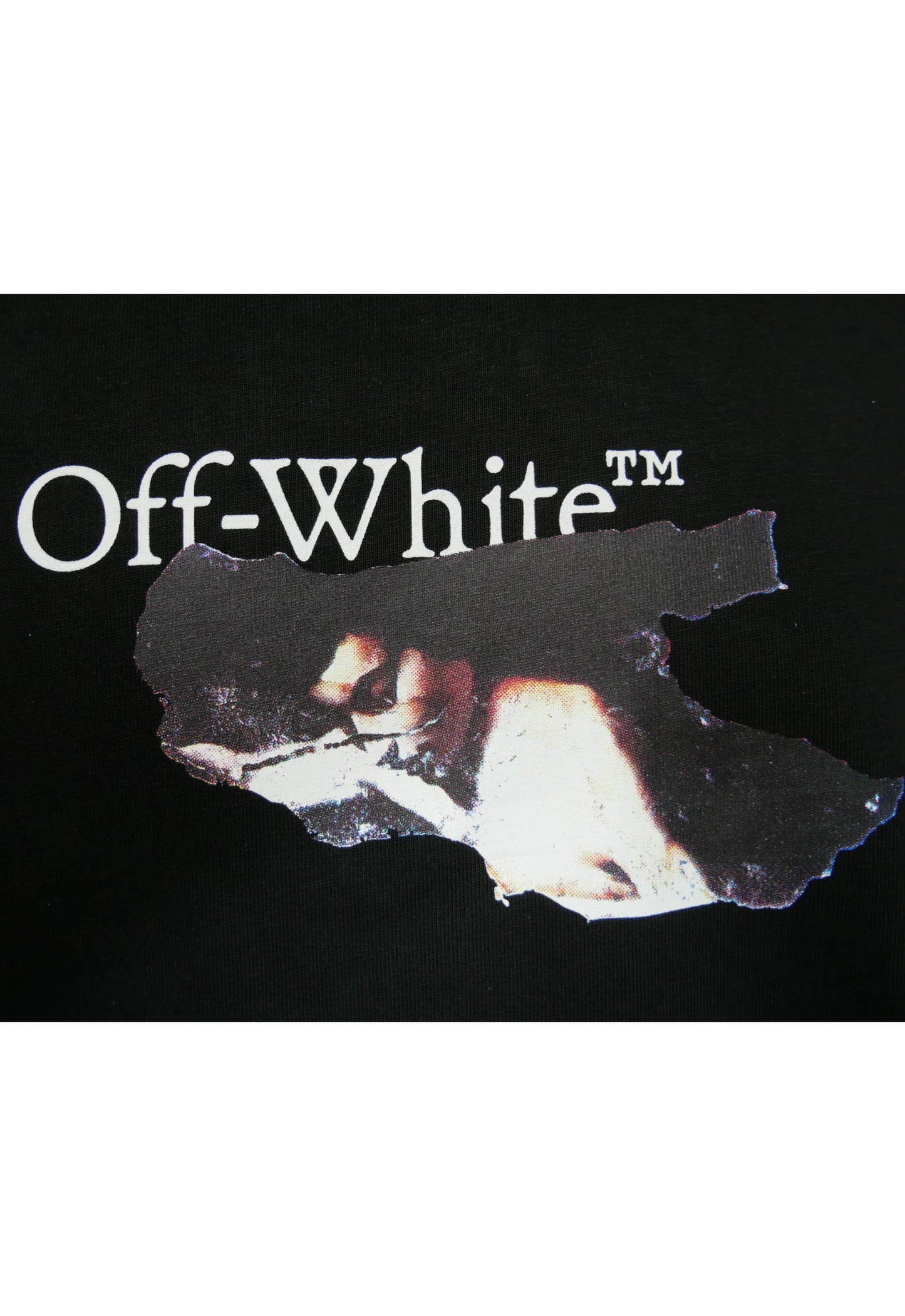 Off-White Herren T-Shirt Schwarz - Original Designer Marken Outlet - Salvin Store