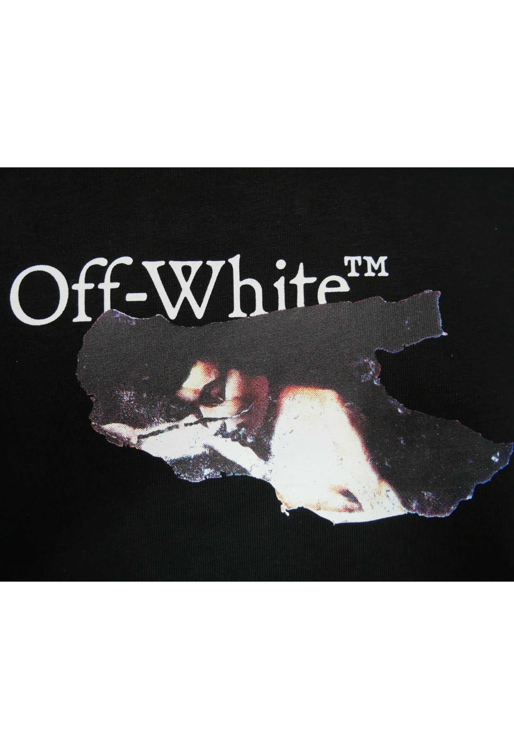Off-White Herren T-Shirt Schwarz - Original Designer Marken Outlet - Salvin Store