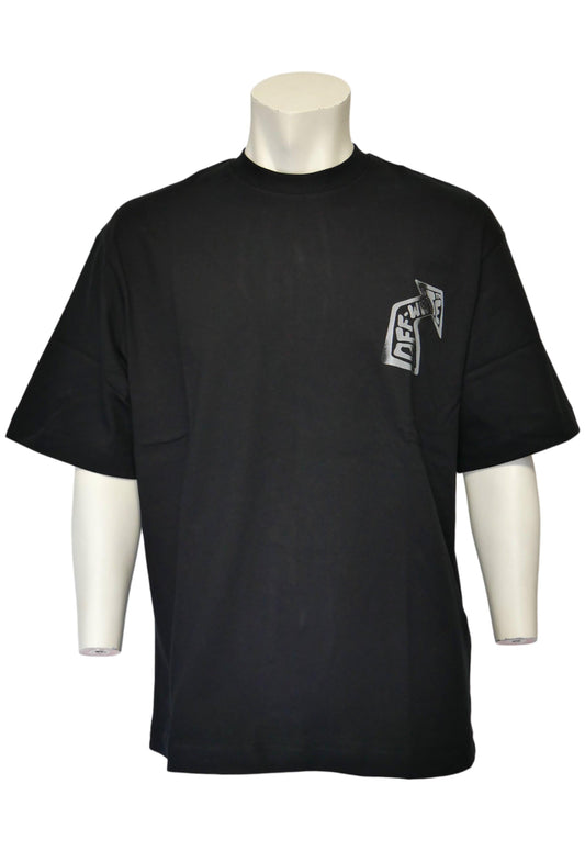 Off-White Herren T-Shirt Oversized Schwarz - Original Designer Marken Outlet - Salvin Store