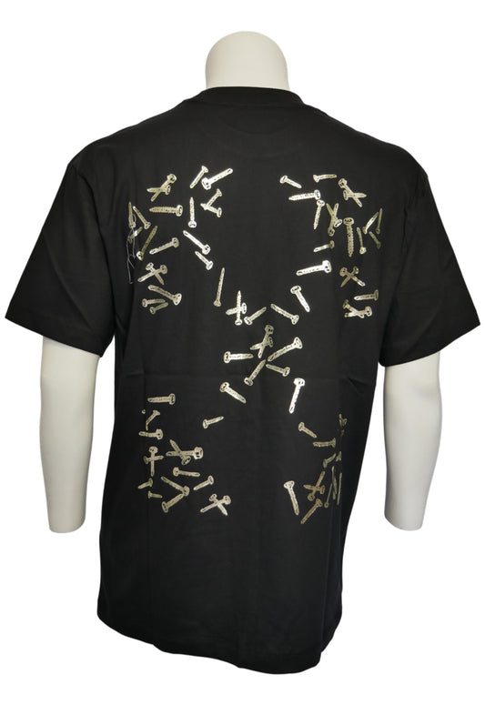 Off-White Herren Oversized T-Shirt Schwarz