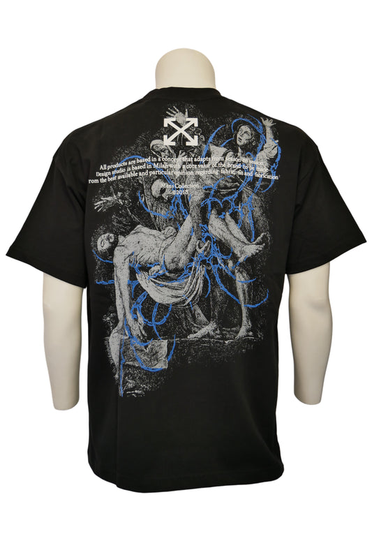 Off-White Herren T-Shirt Schwarz