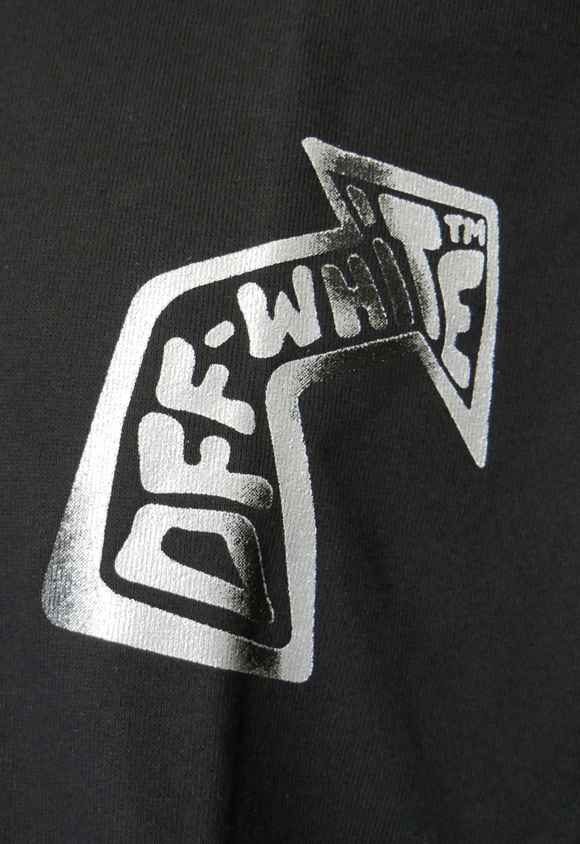 Off-White Herren T-Shirt Oversized Schwarz - Original Designer Marken Outlet - Salvin Store