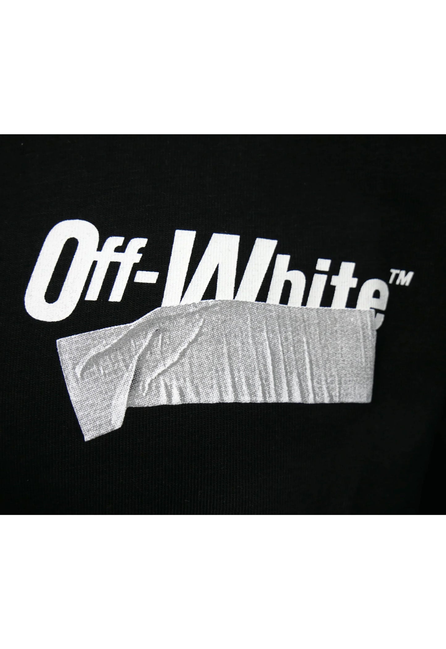 Off-White Herren T-Shirt Schwarz - Original Designer Marken Outlet - Salvin Store