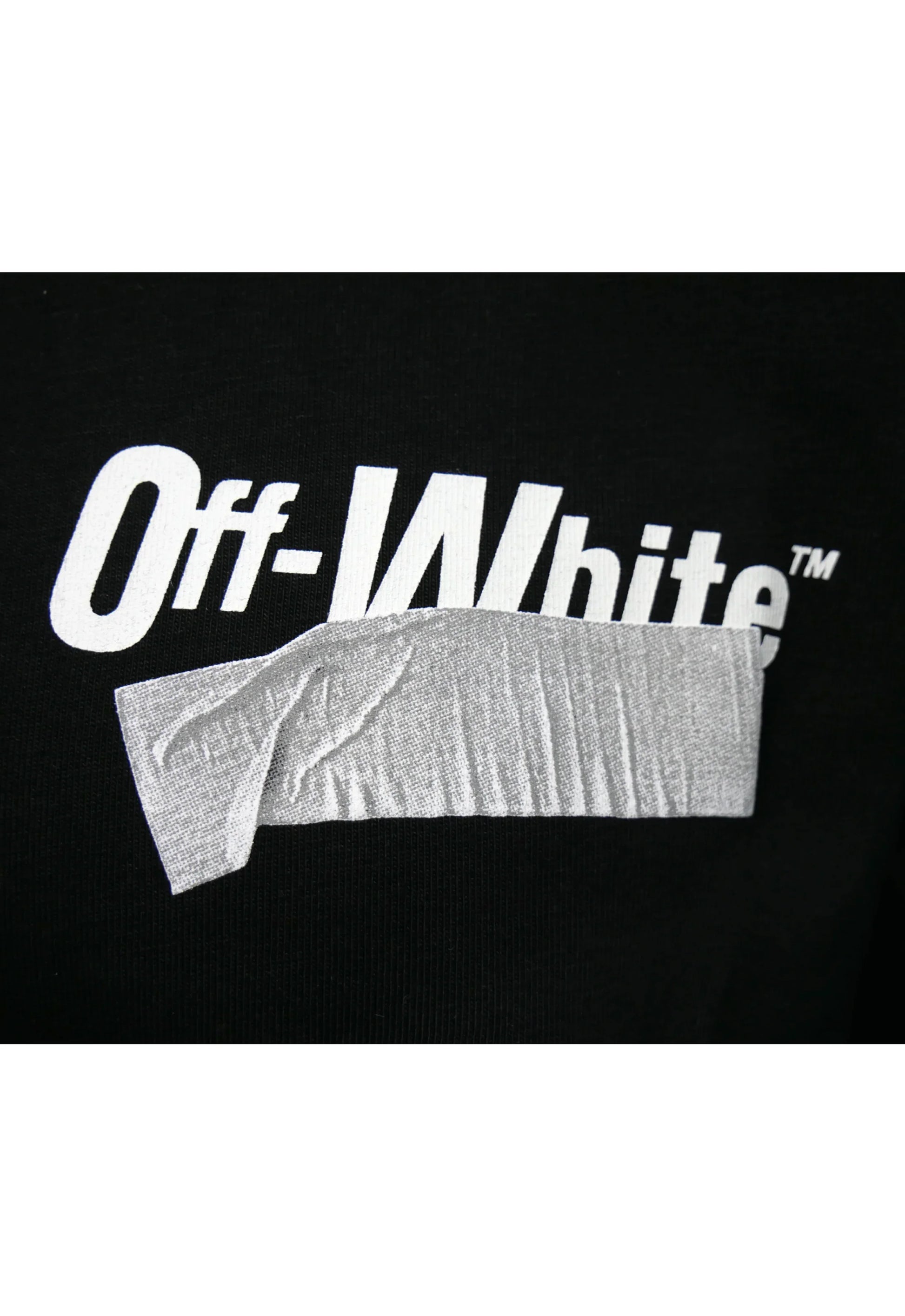 Off-White Herren T-Shirt Schwarz - Original Designer Marken Outlet - Salvin Store