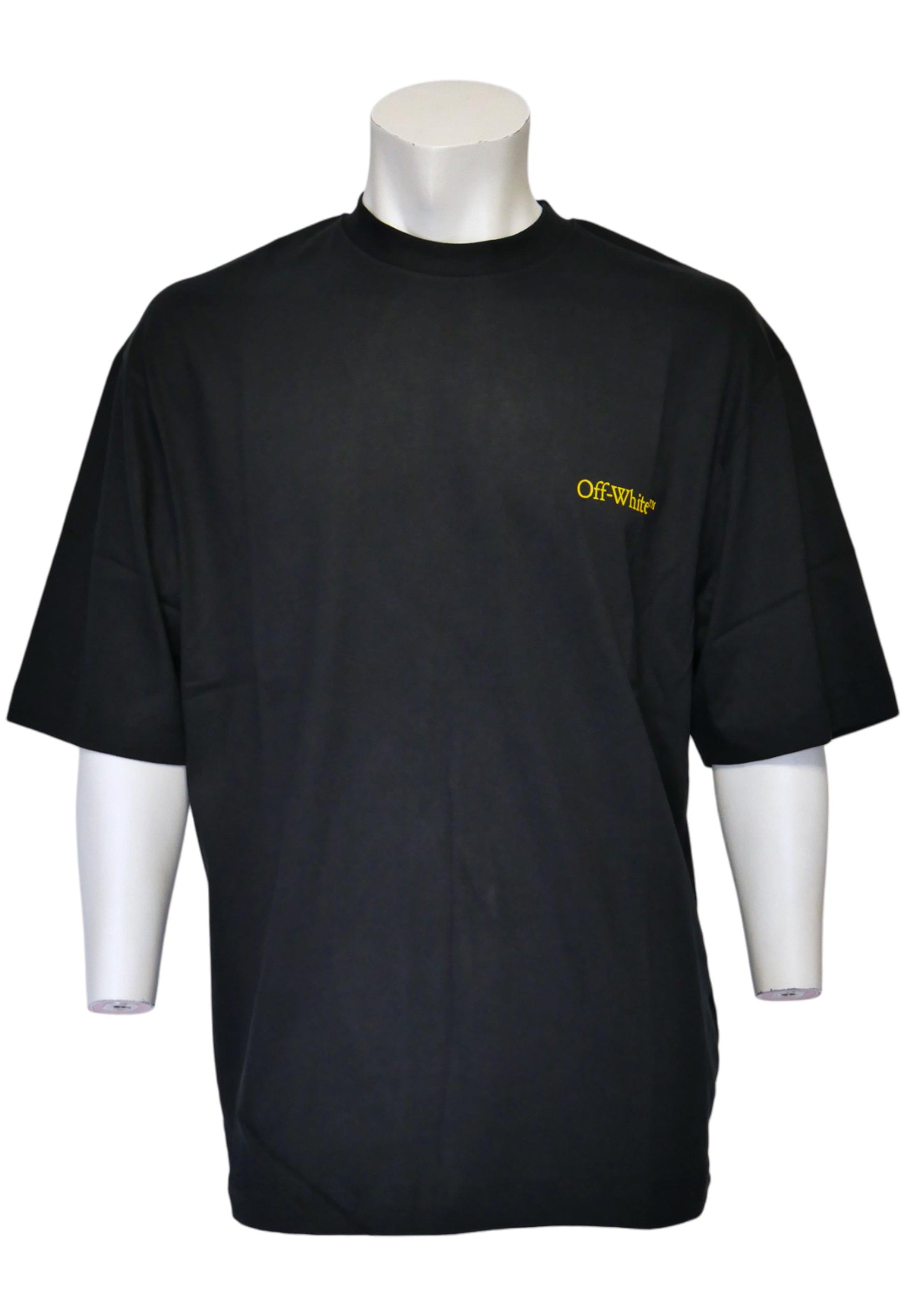 Off-White Herren T-Shirt Oversized Schwarz - Original Designer Marken Outlet - Salvin Store