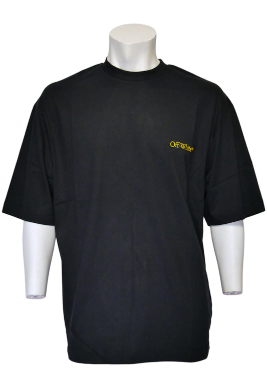 Off-White Herren T-Shirt Oversized Schwarz - Original Designer Marken Outlet - Salvin Store