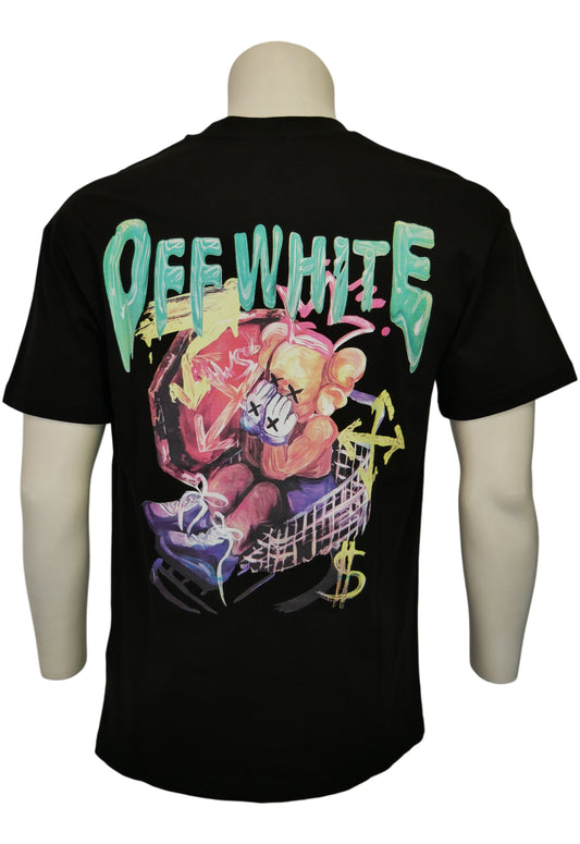 Off-White Herren T-Shirt Schwarz
