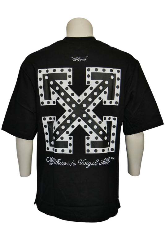 Off-White Herren Oversized T-Shirt Schwarz