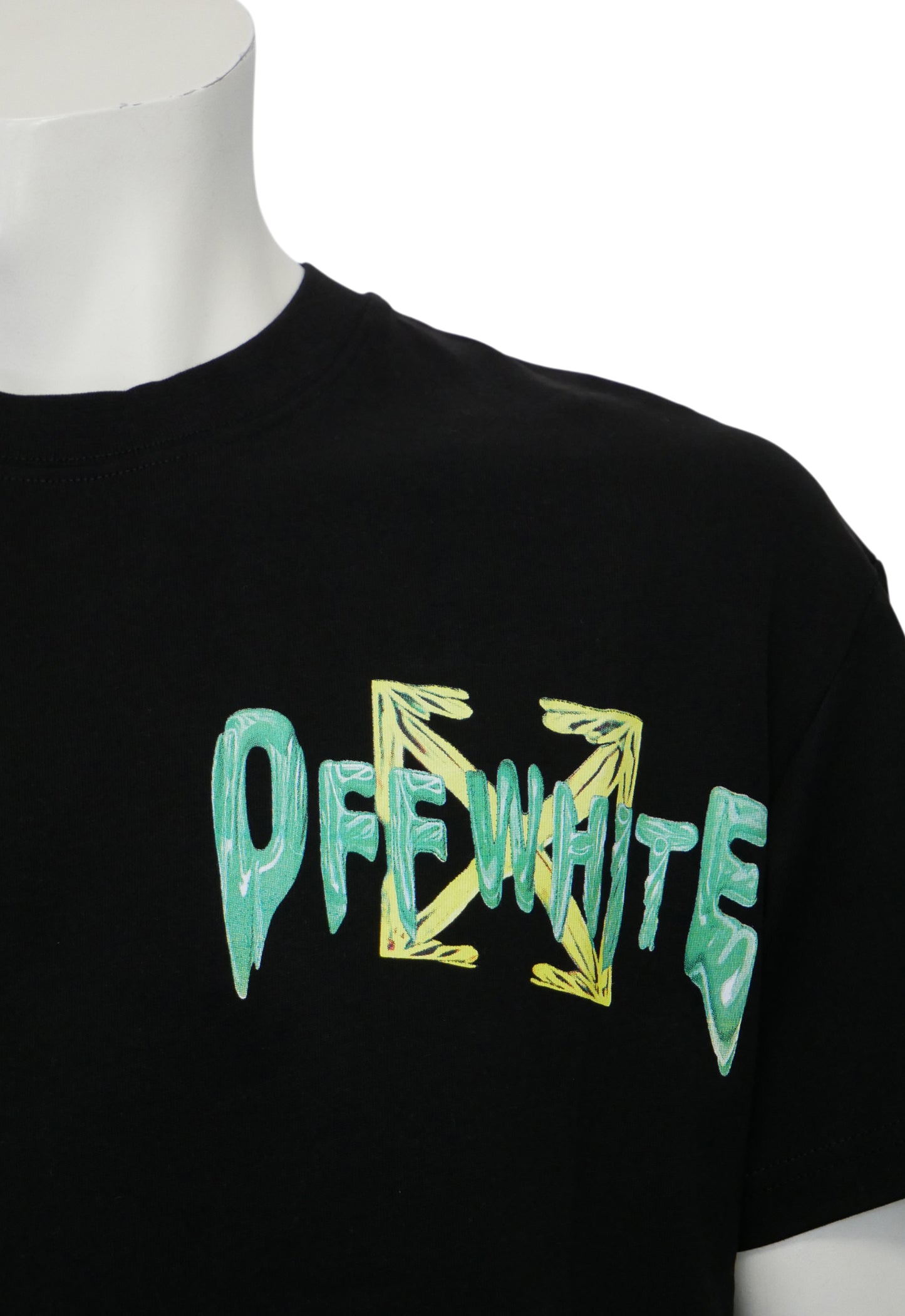 Off-White Herren T-Shirt Schwarz