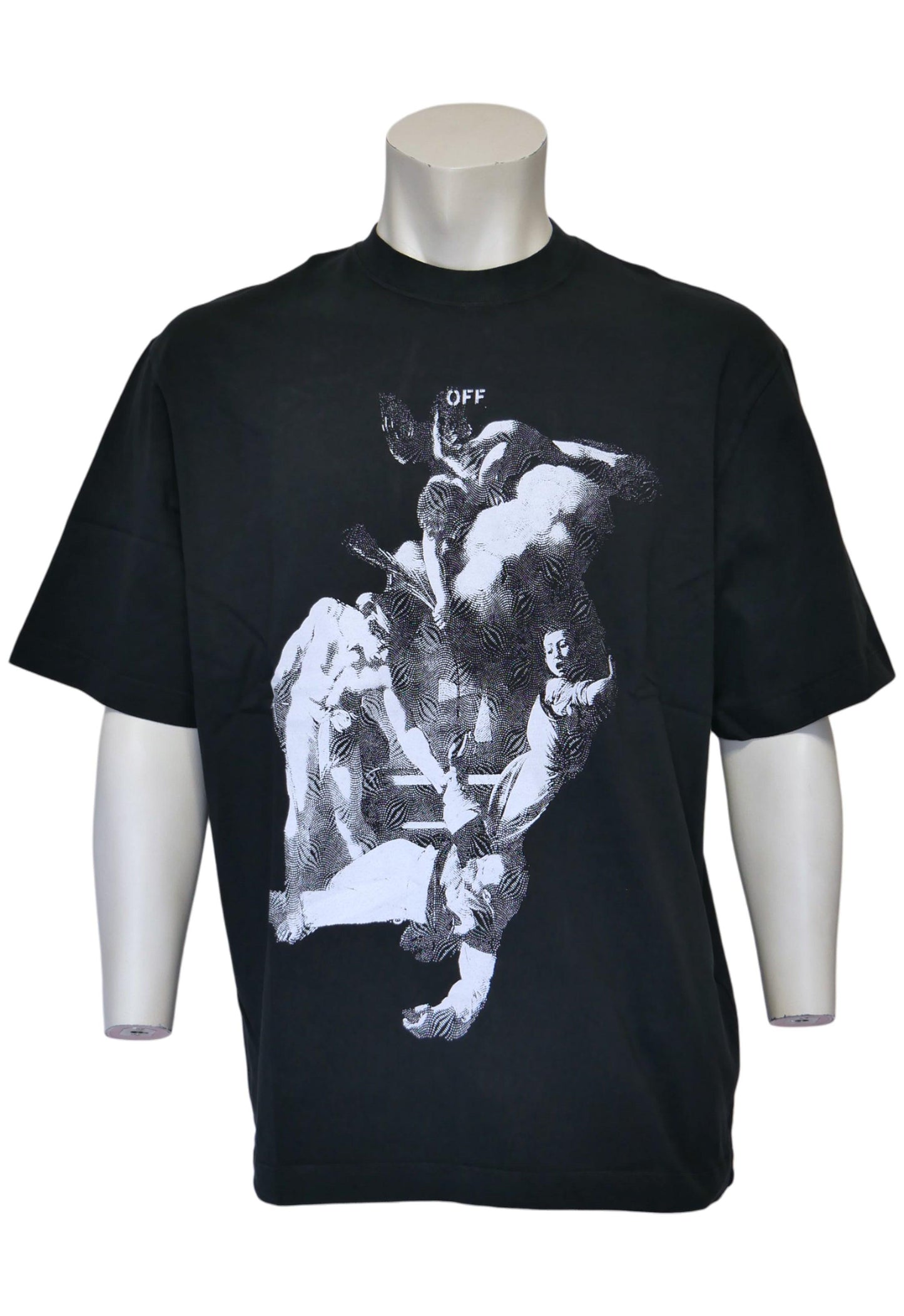Off-White Herren T-Shirt Schwarz - Original Designer Marken Outlet - Salvin Store
