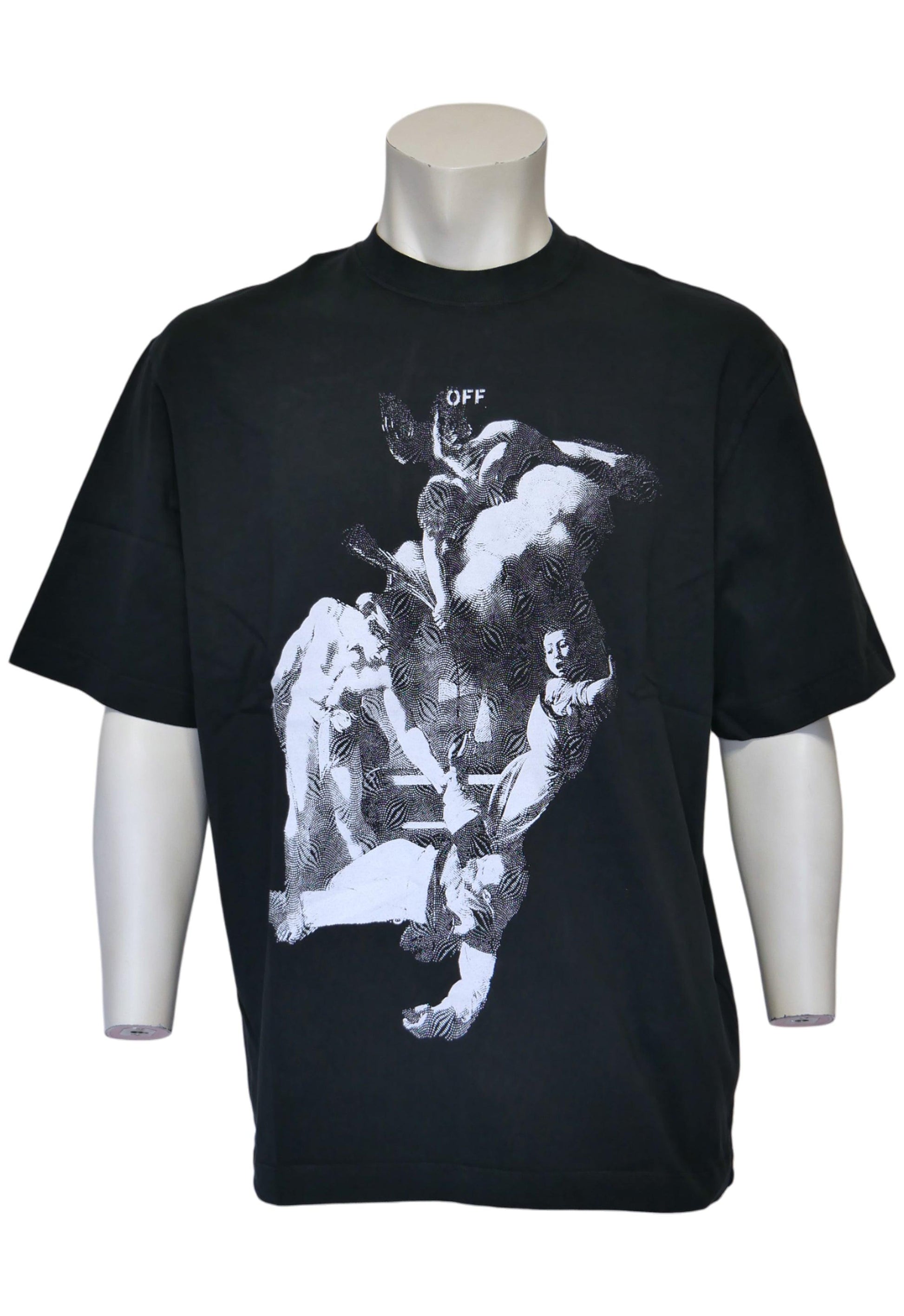 Off-White Herren T-Shirt Schwarz - Original Designer Marken Outlet - Salvin Store