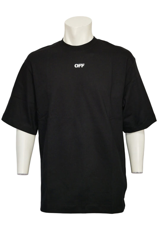 Off-White Herren Oversized T-Shirt Schwarz