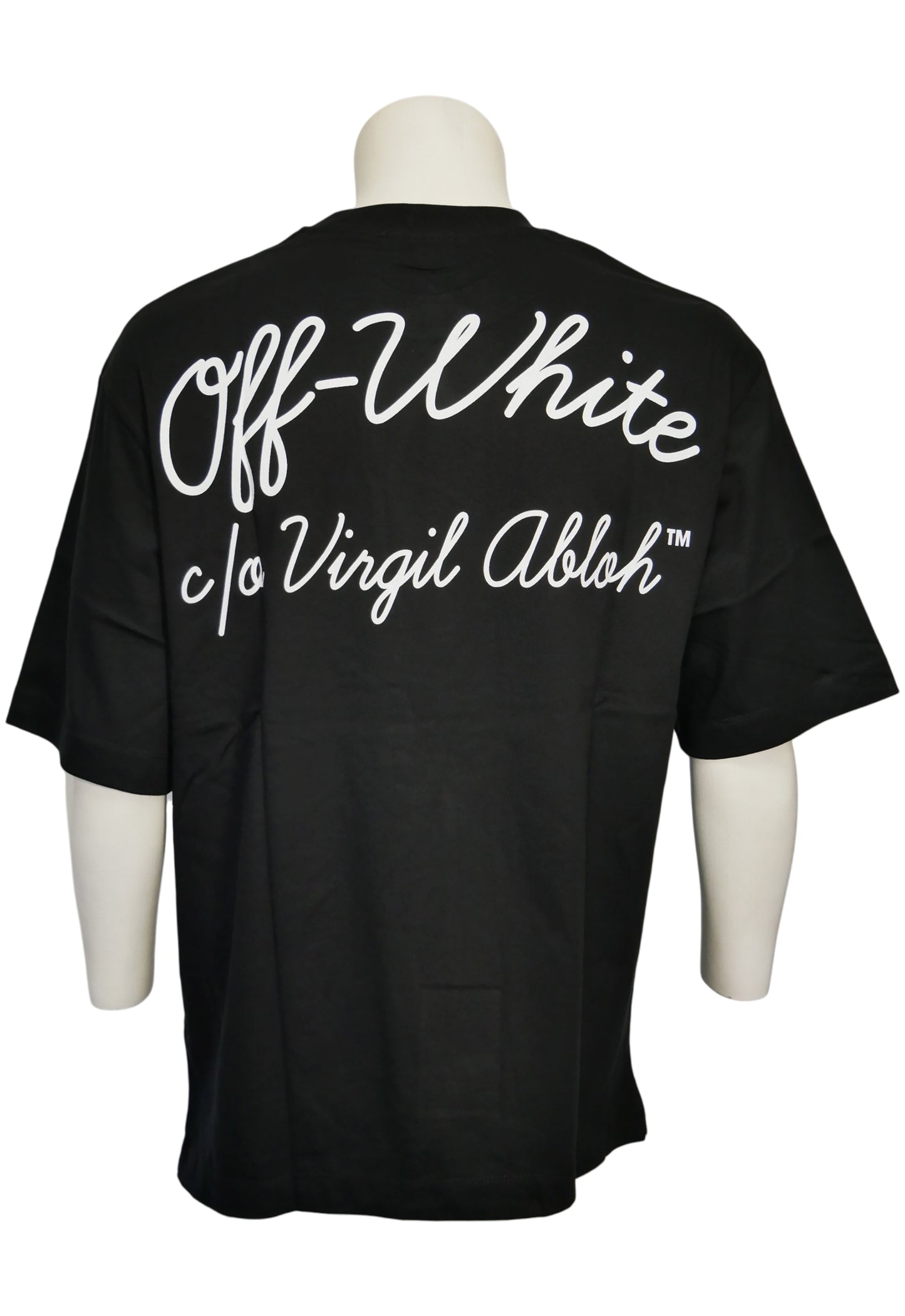 Off-White Herren Oversized T-Shirt Schwarz