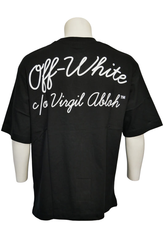 Off-White Herren Oversized T-Shirt Schwarz