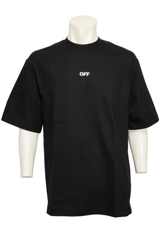 Off-White Herren Oversized T-Shirt Schwarz