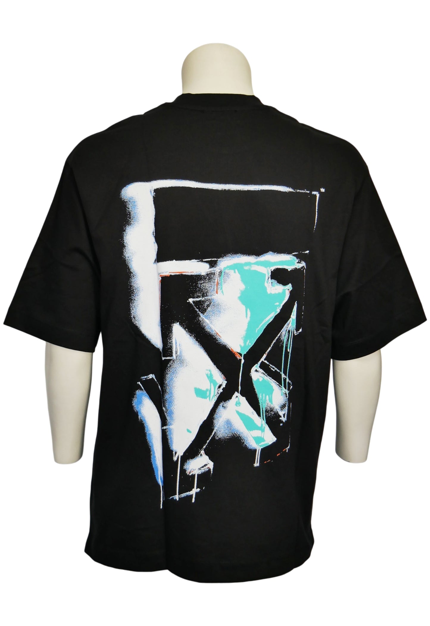 Off-White Herren Oversized T-Shirt Schwarz