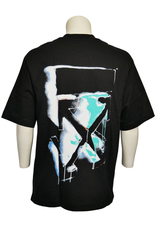 Off-White Herren Oversized T-Shirt Schwarz