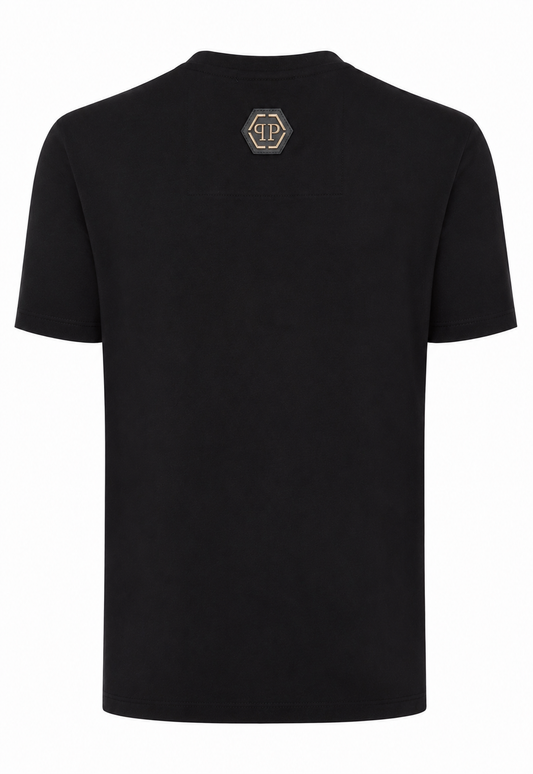 Philipp Plein The Snake Herren T-Shirt Schwarz
