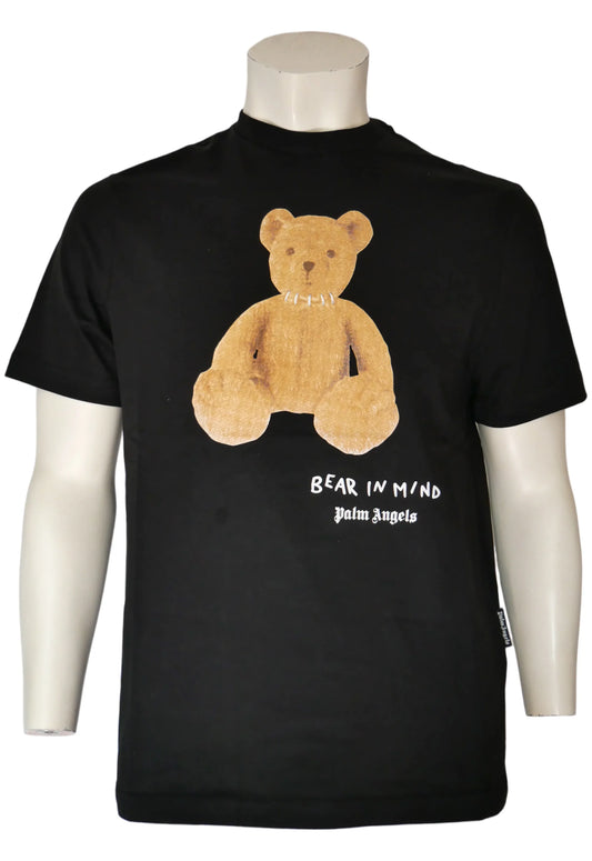 Palm Angels Herren T-Shirt Schwarz - Original Designer Marken Outlet - Salvin Store