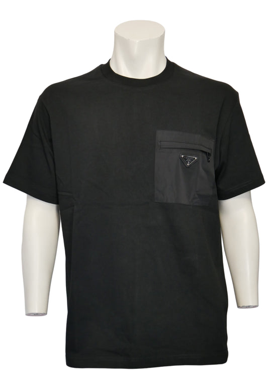 Prada Herren T-Shirt Schwarz