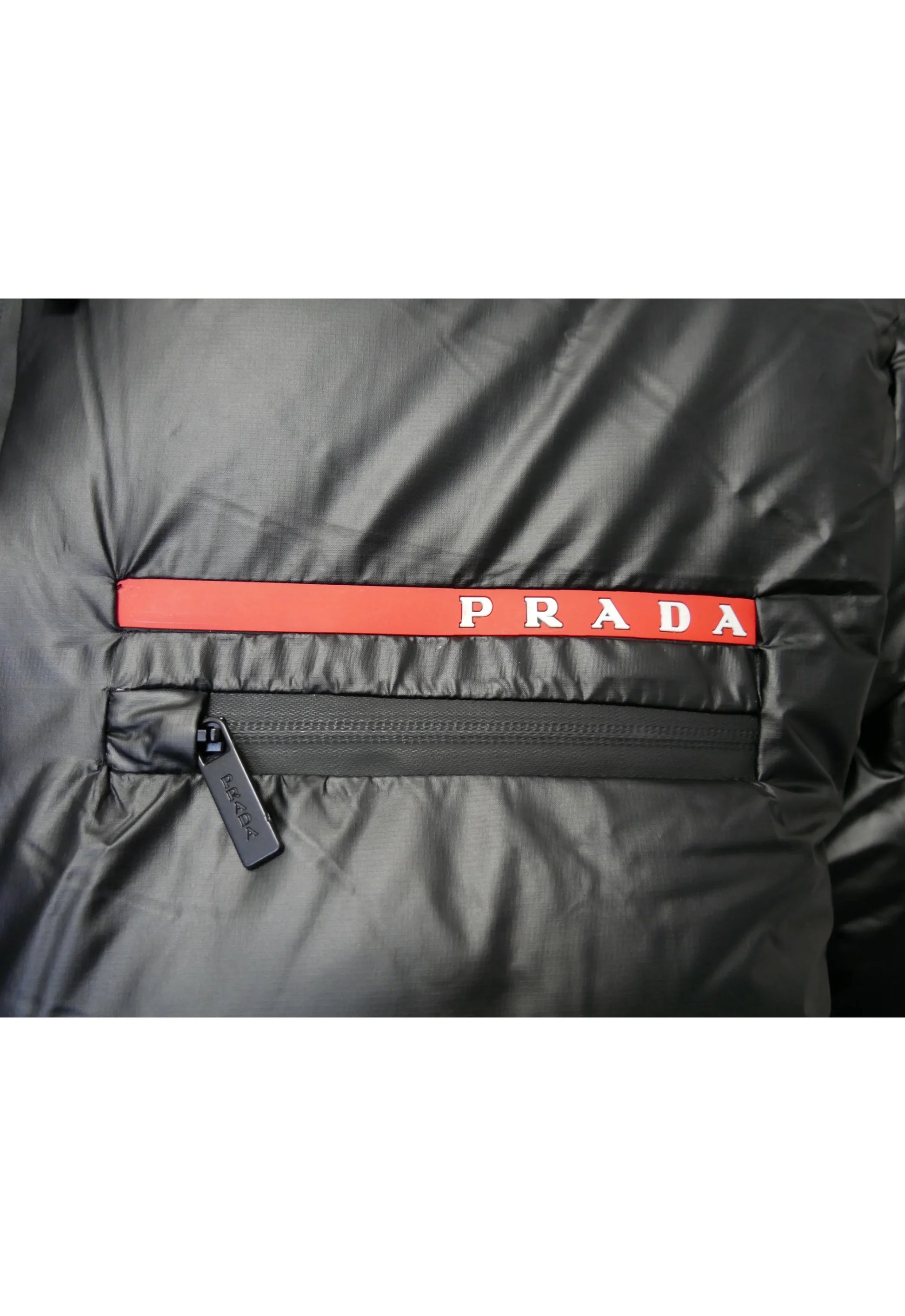 Prada Herren Winterjacke Schwarz - Original Designer Marken Outlet - Salvin Store