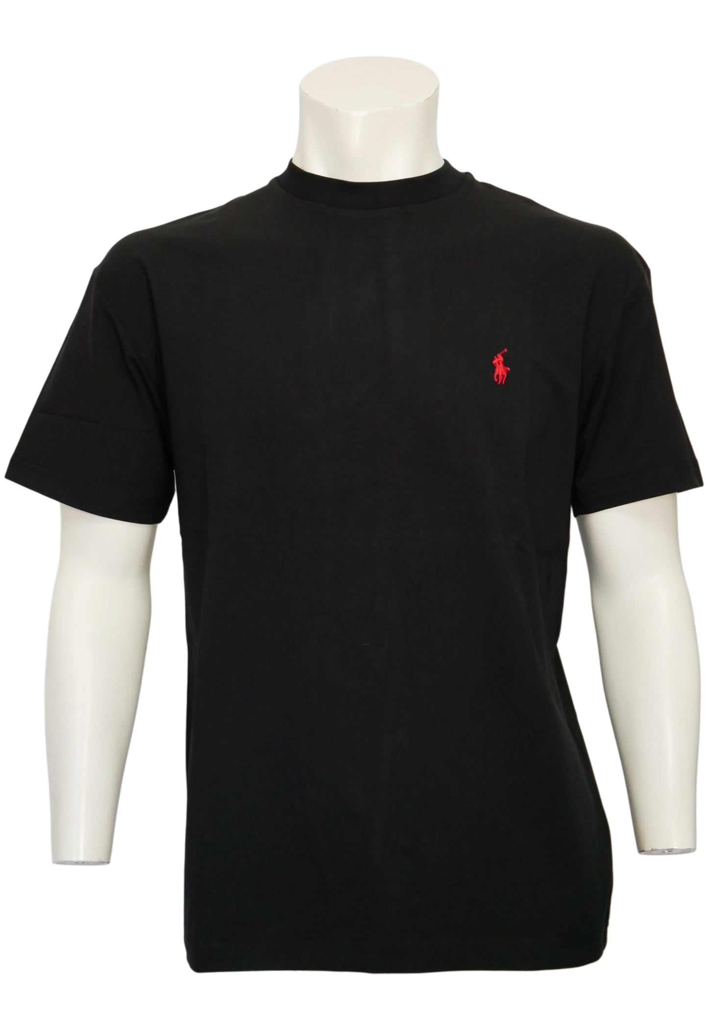 Ralph Lauren Herren T-Shirt Schwarz Stretch Baumwolle