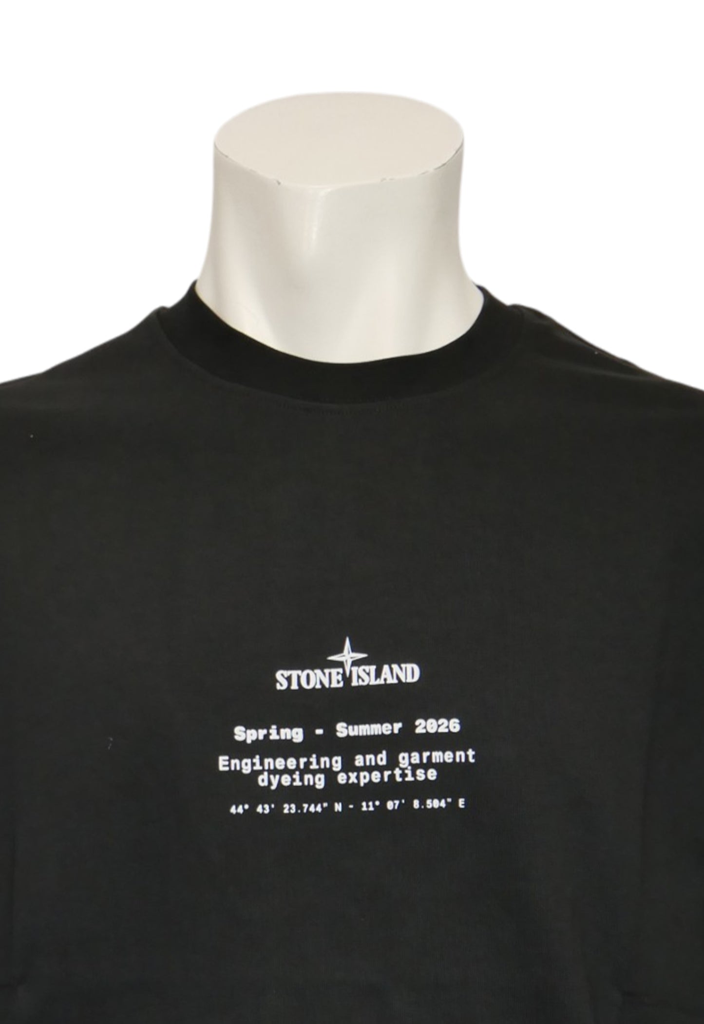 Stone Island Herren T-Shirt Schwarz