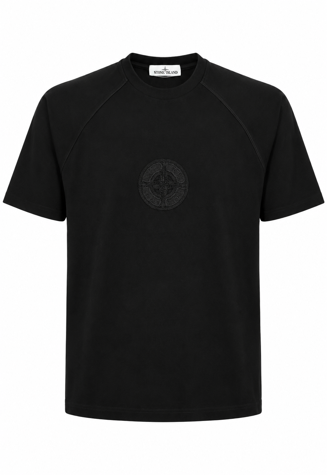 Stone Island Herren T-Shirt Schwarz