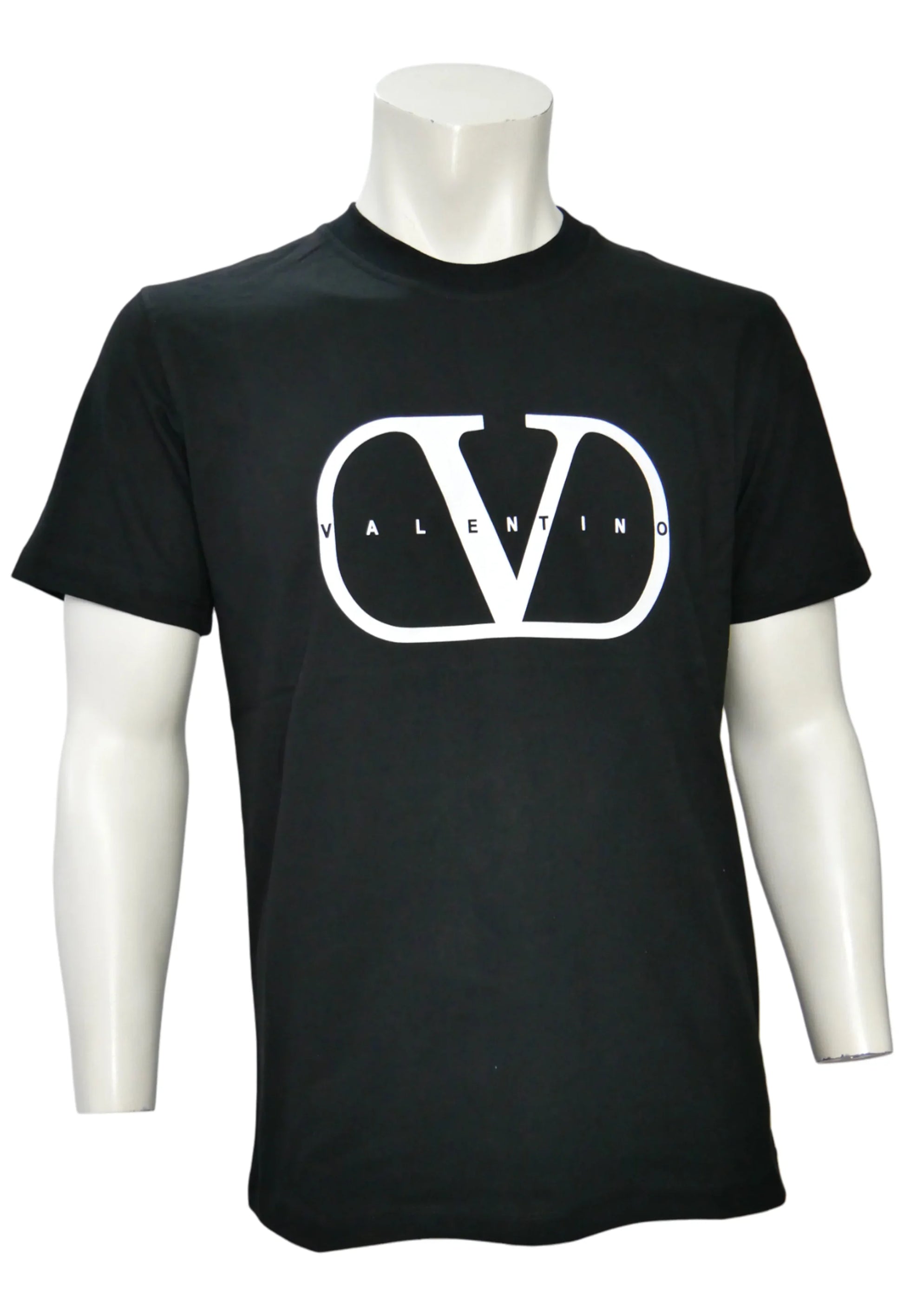 Valentino Herren T-Shirt Schwarz - Original Designer Marken Outlet - Salvin Store