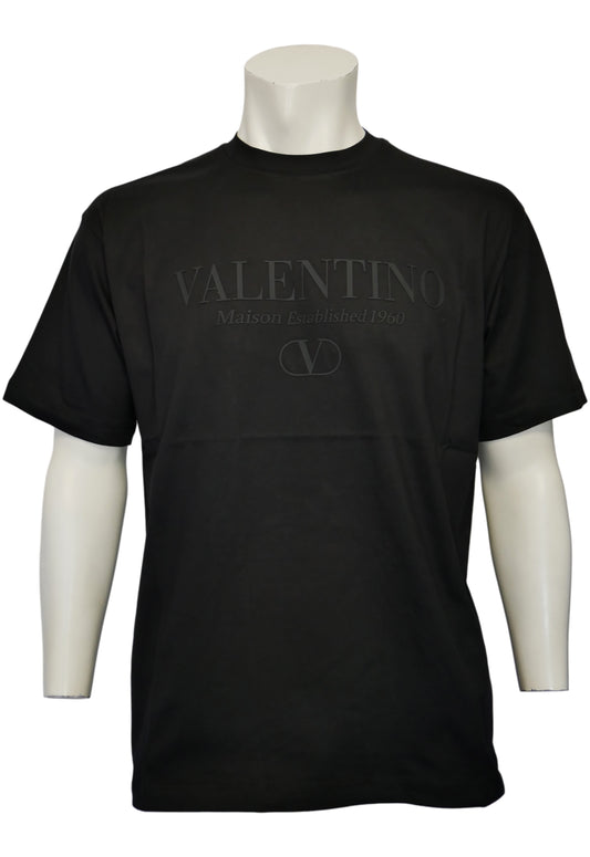 Valentino Herren T-Shirt Schwarz
