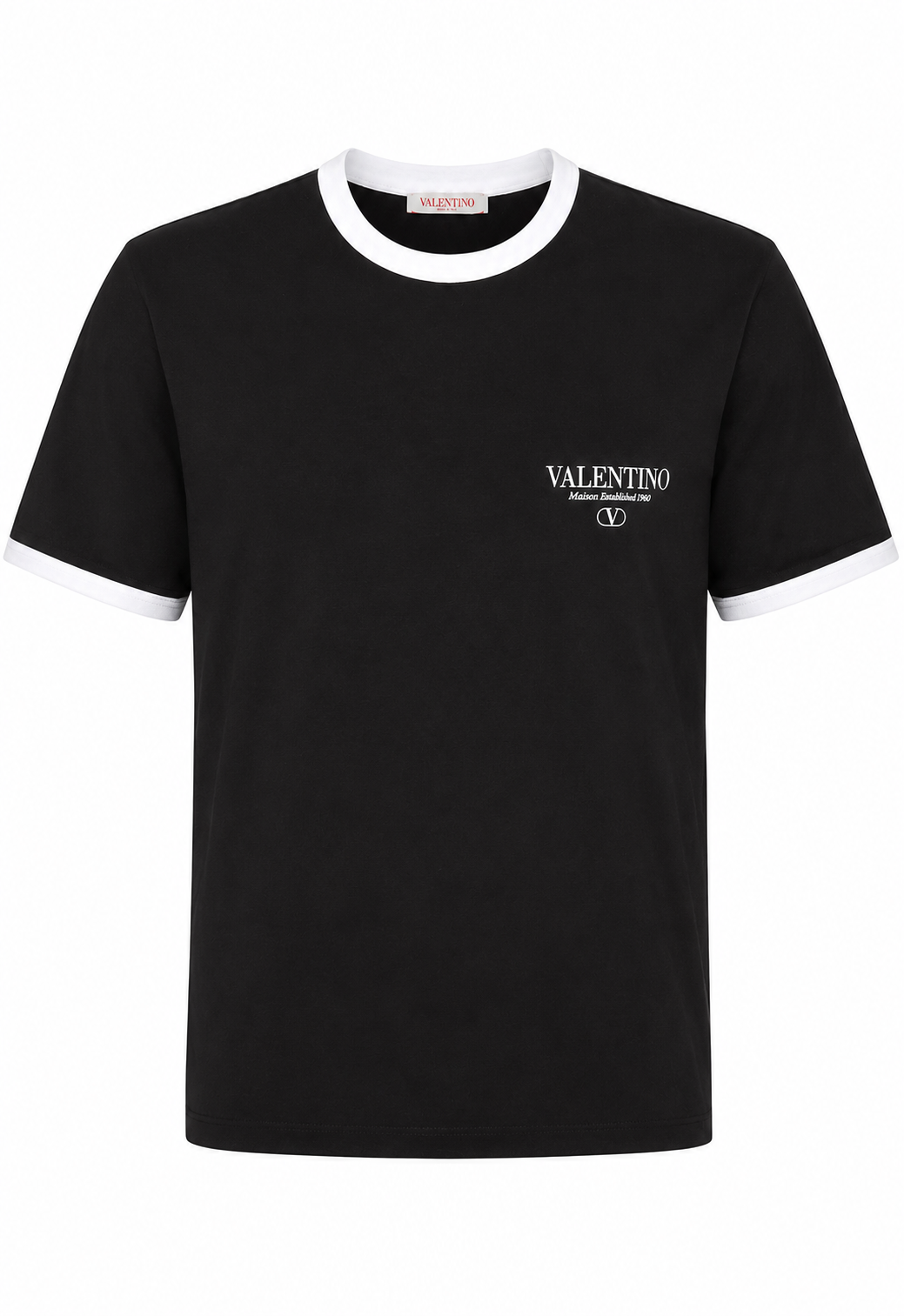 Valentino Herren T-Shirt Schwarz
