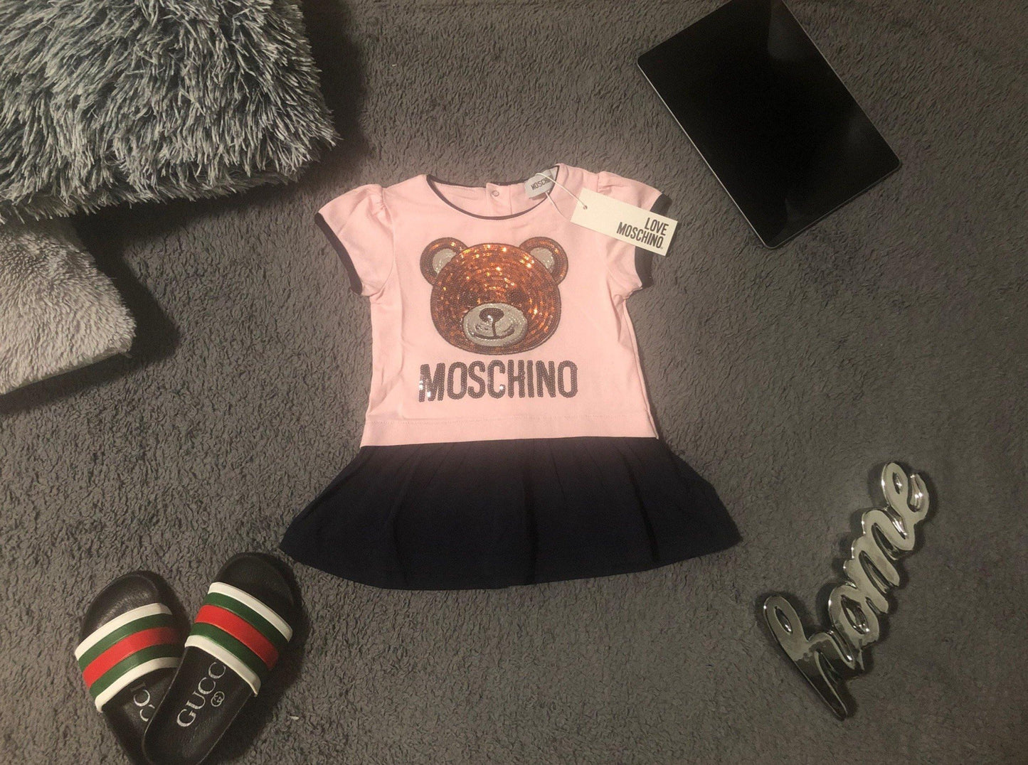 Moschino Baby, Kinder Kleid - Original Designer Marken Outlet - Salvin Store