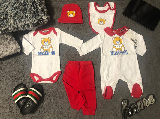 Moschino Baby 5 Teile Set - Original Designer Marken Outlet - Salvin Store