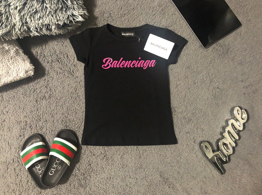 Balenciaga Kinder T-Shirt - Original Designer Marken Outlet - Salvin Store
