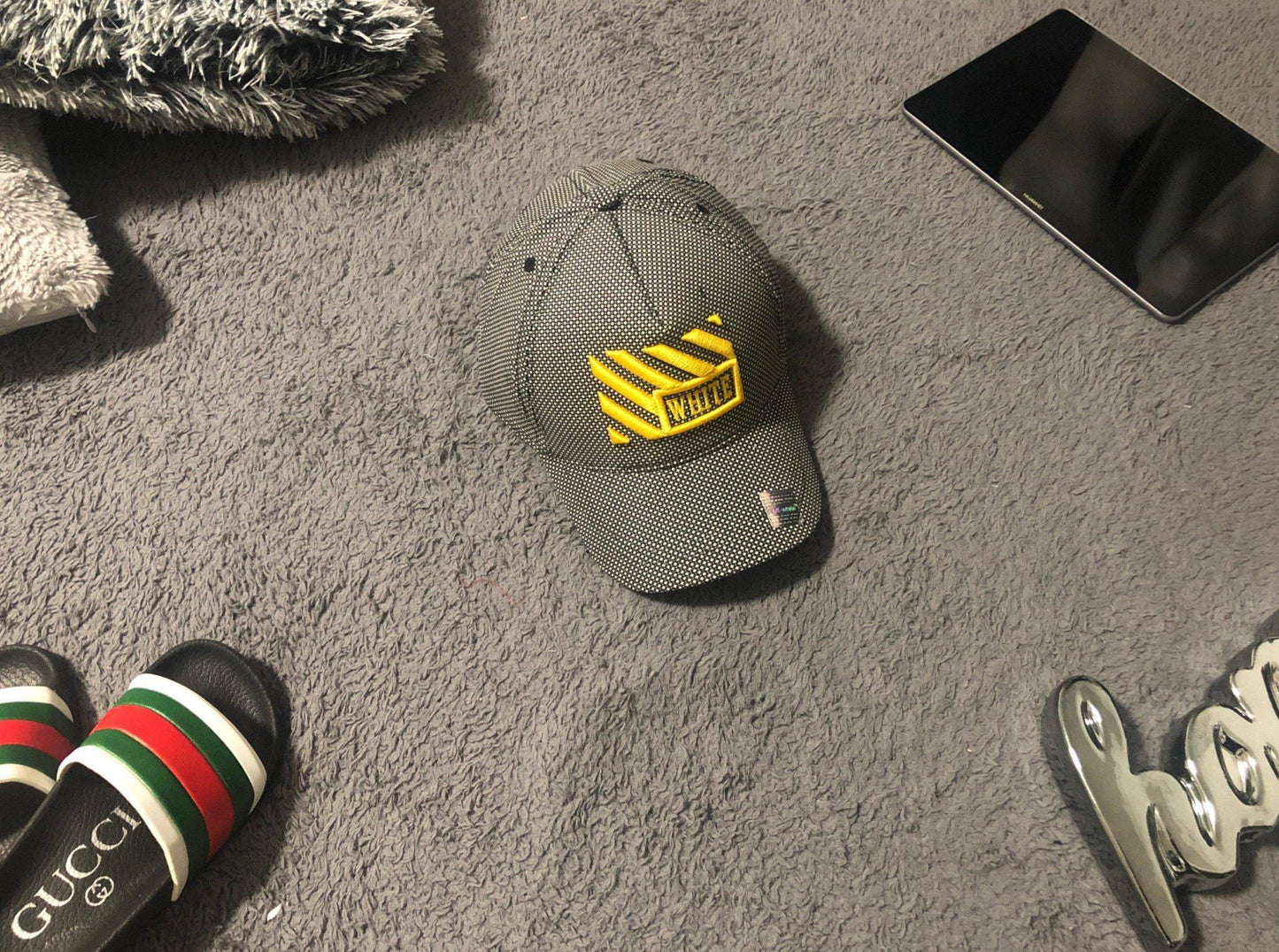Off White Kinder Baseball Cap - Original Designer Marken Outlet - Salvin Store