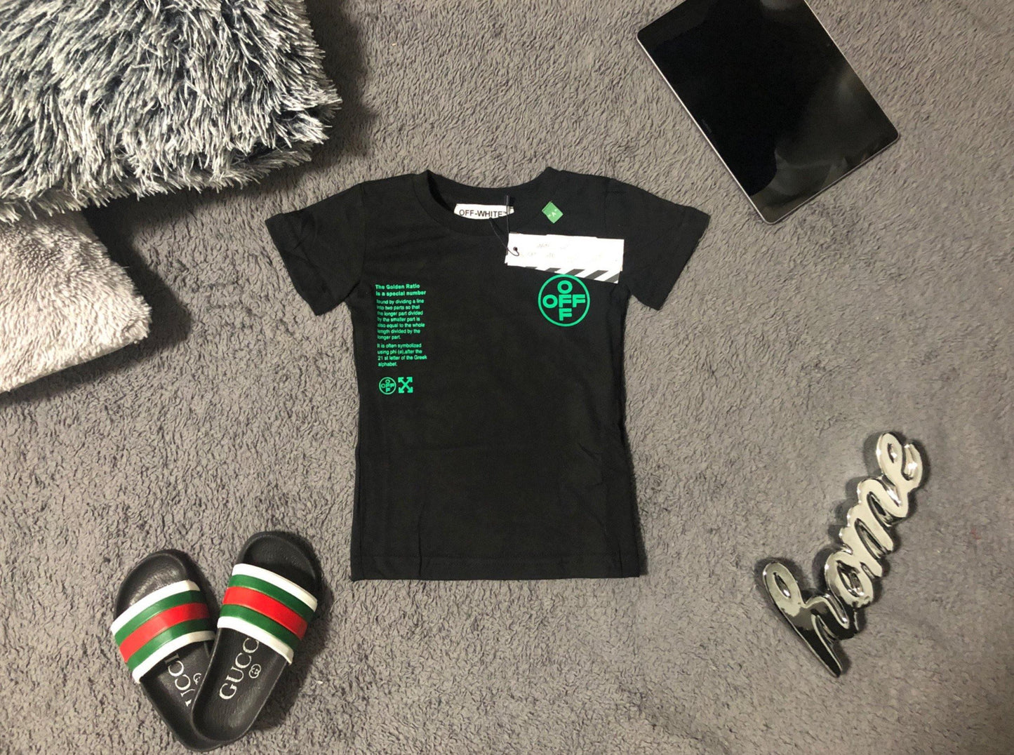 Off White Baby, Kinder T-Shirt - Original Designer Marken Outlet - Salvin Store