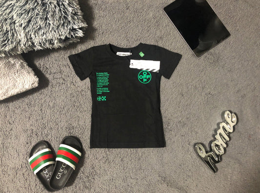 Off White Baby, Kinder T-Shirt - Original Designer Marken Outlet - Salvin Store