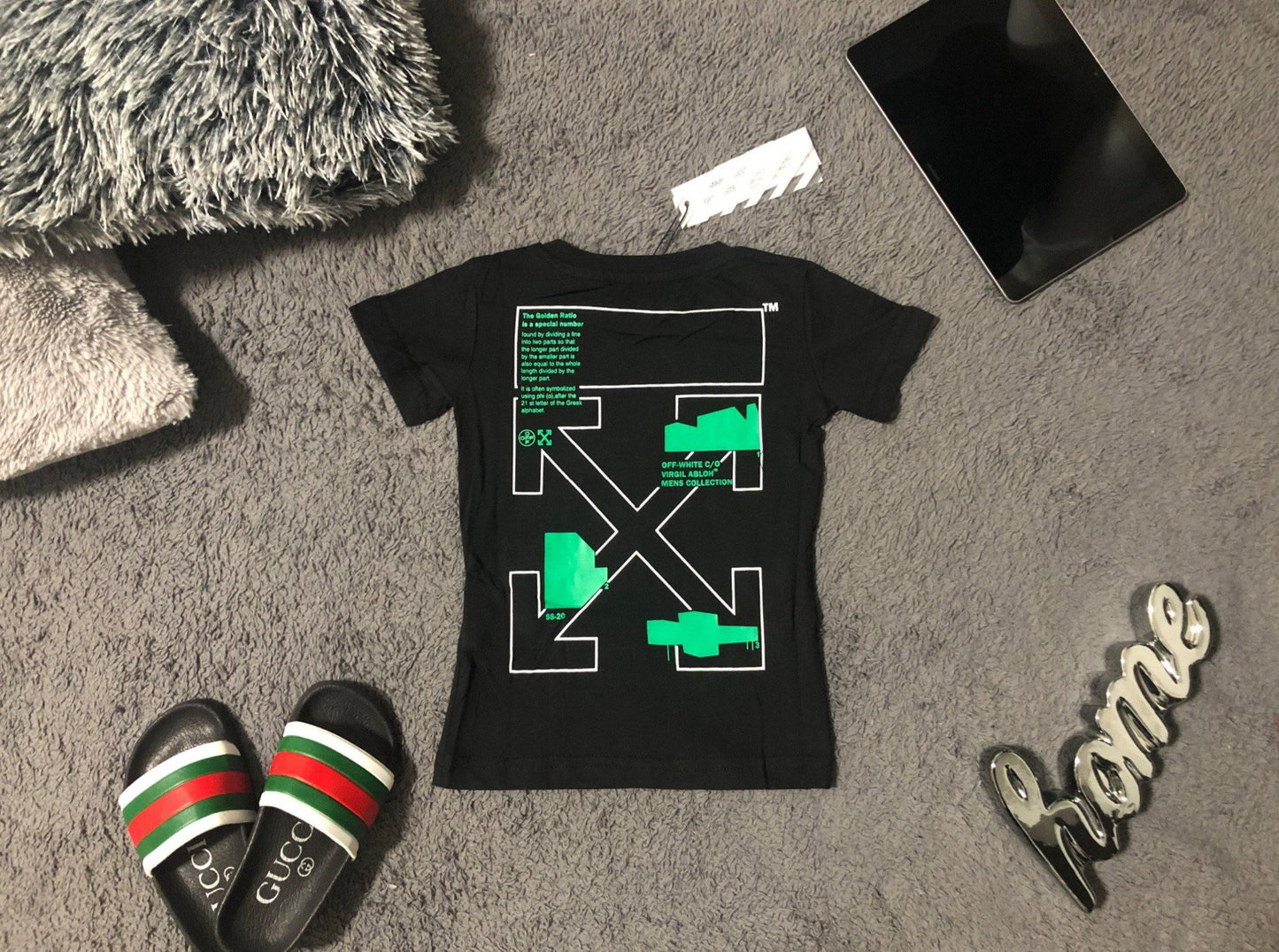 Off White Baby, Kinder T-Shirt - Original Designer Marken Outlet - Salvin Store