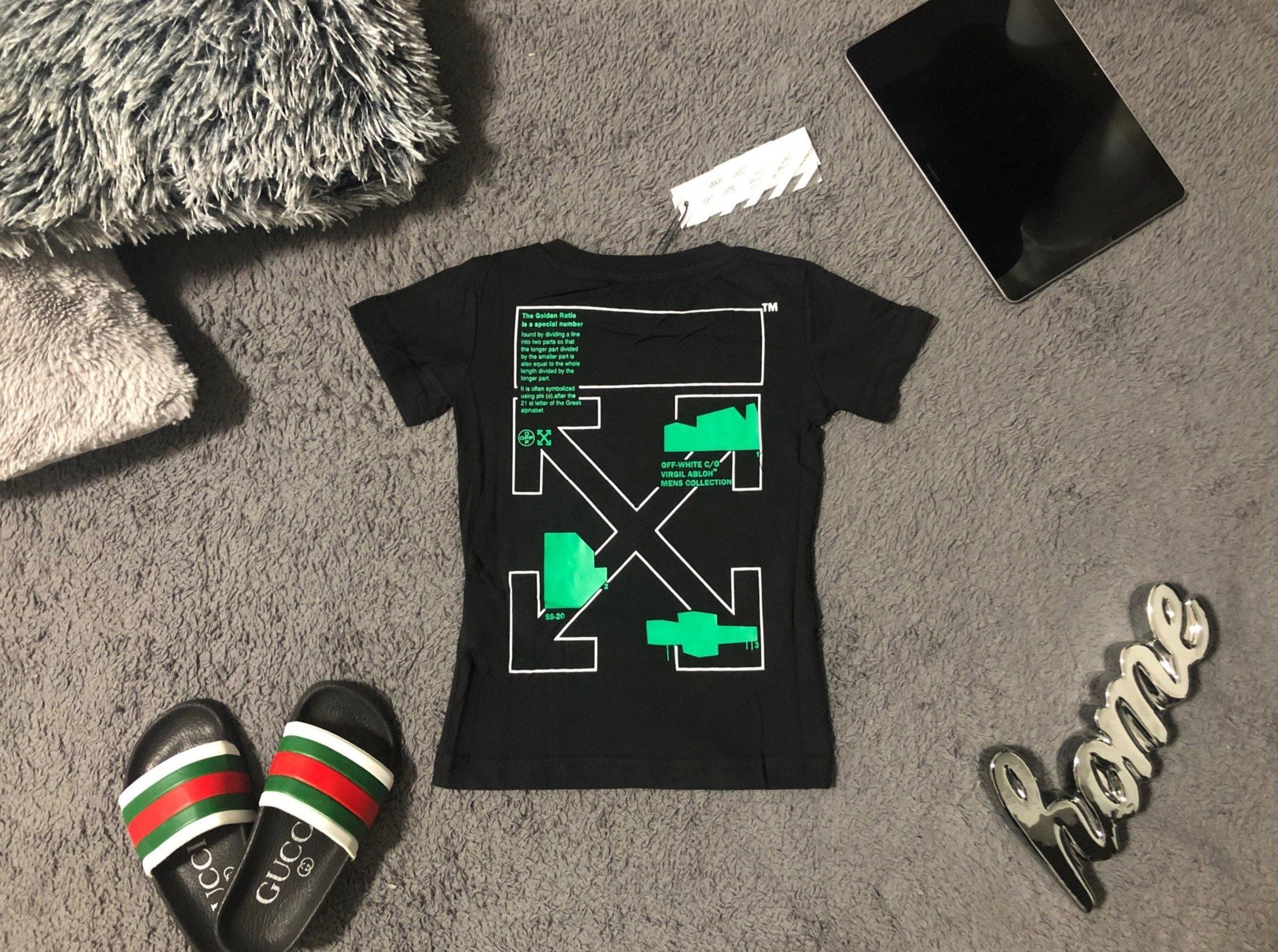 Off White Baby, Kinder T-Shirt - Original Designer Marken Outlet - Salvin Store
