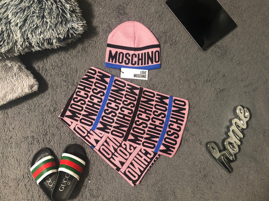 Moschino Baby, Kinder Schal, Mütze - Original Designer Marken Outlet - Salvin Store