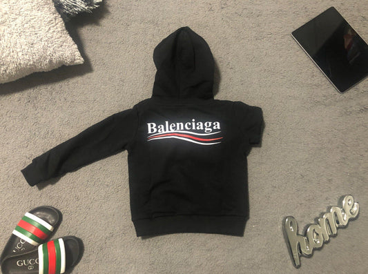 Balenciaga Baby, Kinder Kaputzenpullover - Original Designer Marken Outlet - Salvin Store