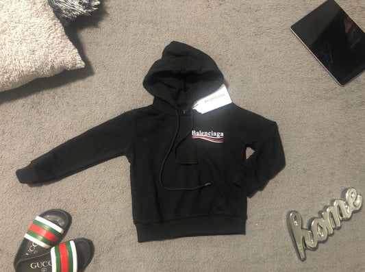 Balenciaga Baby, Kinder Kaputzenpullover - Original Designer Marken Outlet - Salvin Store