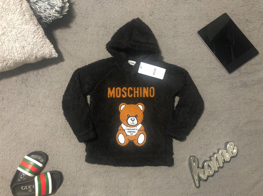 Moschino Baby, Kinder Kaputzenpullover - Original Designer Marken Outlet - Salvin Store