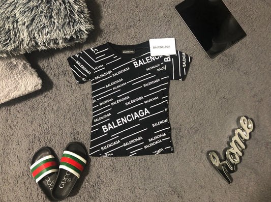 Balenciaga Kinder T-Shirt - Original Designer Marken Outlet - Salvin Store