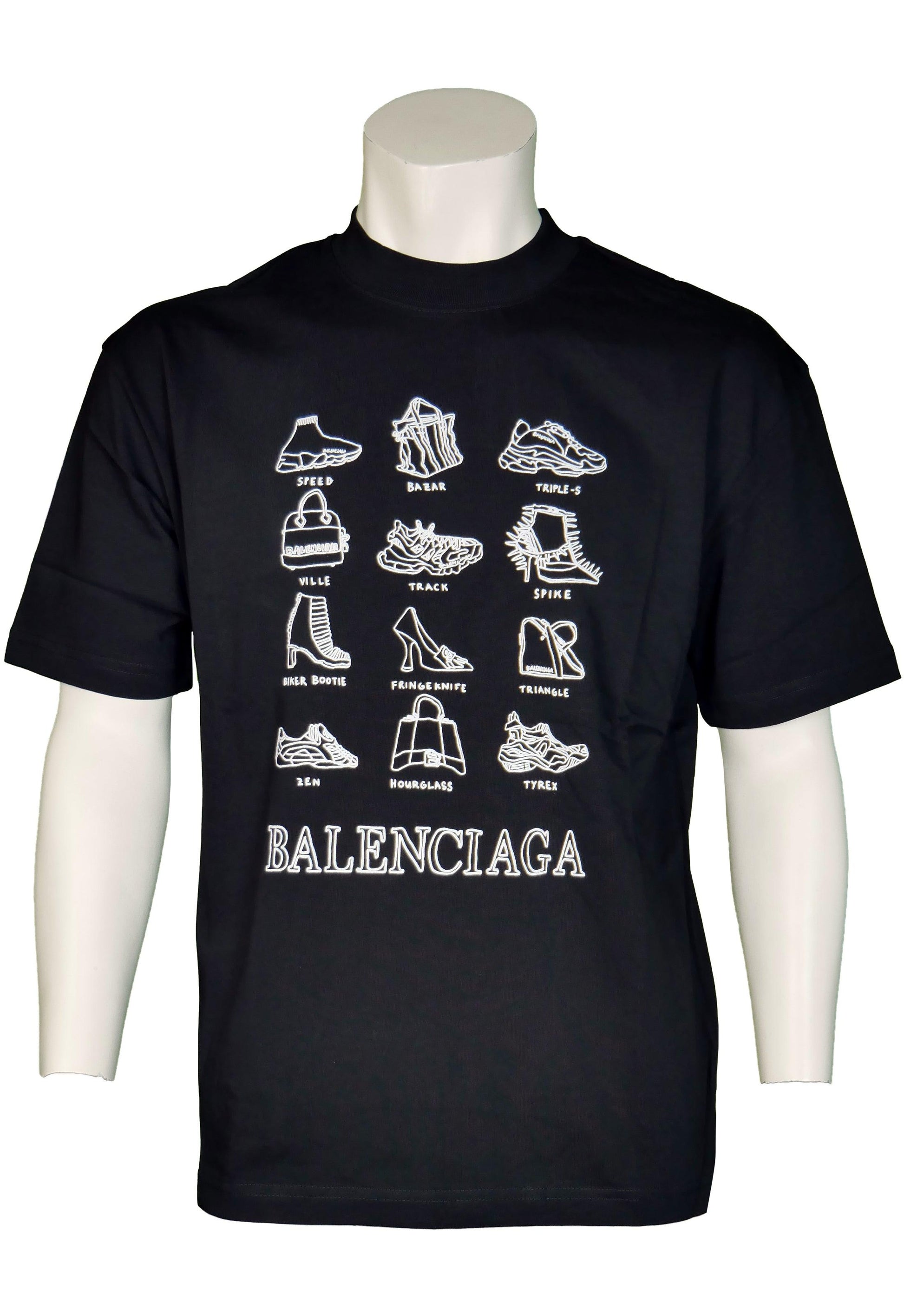 Balenciaga T-Shirt - Original Designer Marken Outlet - Salvin Store