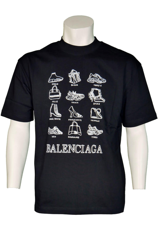 Balenciaga T-Shirt - Original Designer Marken Outlet - Salvin Store