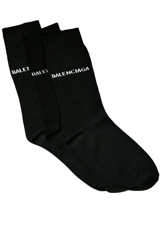 3 Paar Balenciaga Socken 40-46 - Original Designer Marken Outlet - Salvin Store