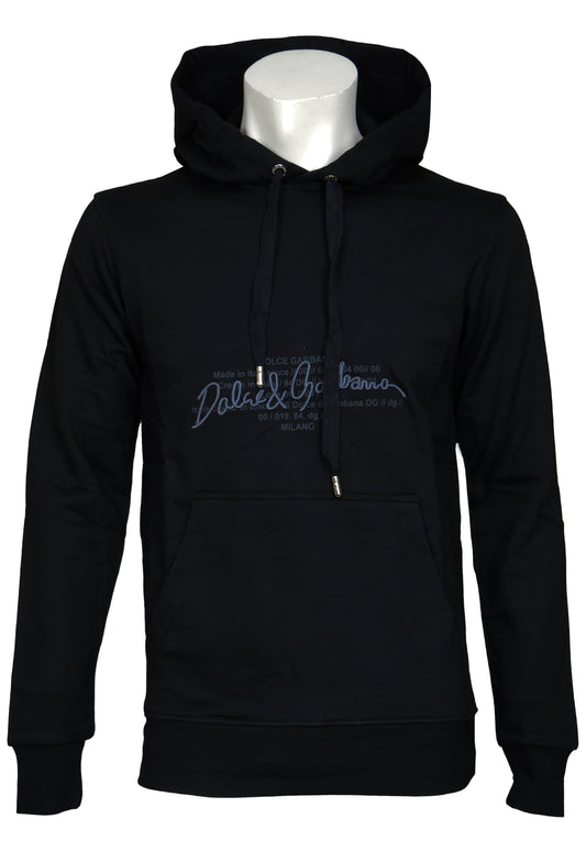 Dolce & Gabbana Slim Fit Kapuzenpullover - Original Designer Marken Outlet - Salvin Store