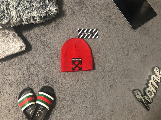 Off White Baby, Kinder Mütze - Original Designer Marken Outlet - Salvin Store