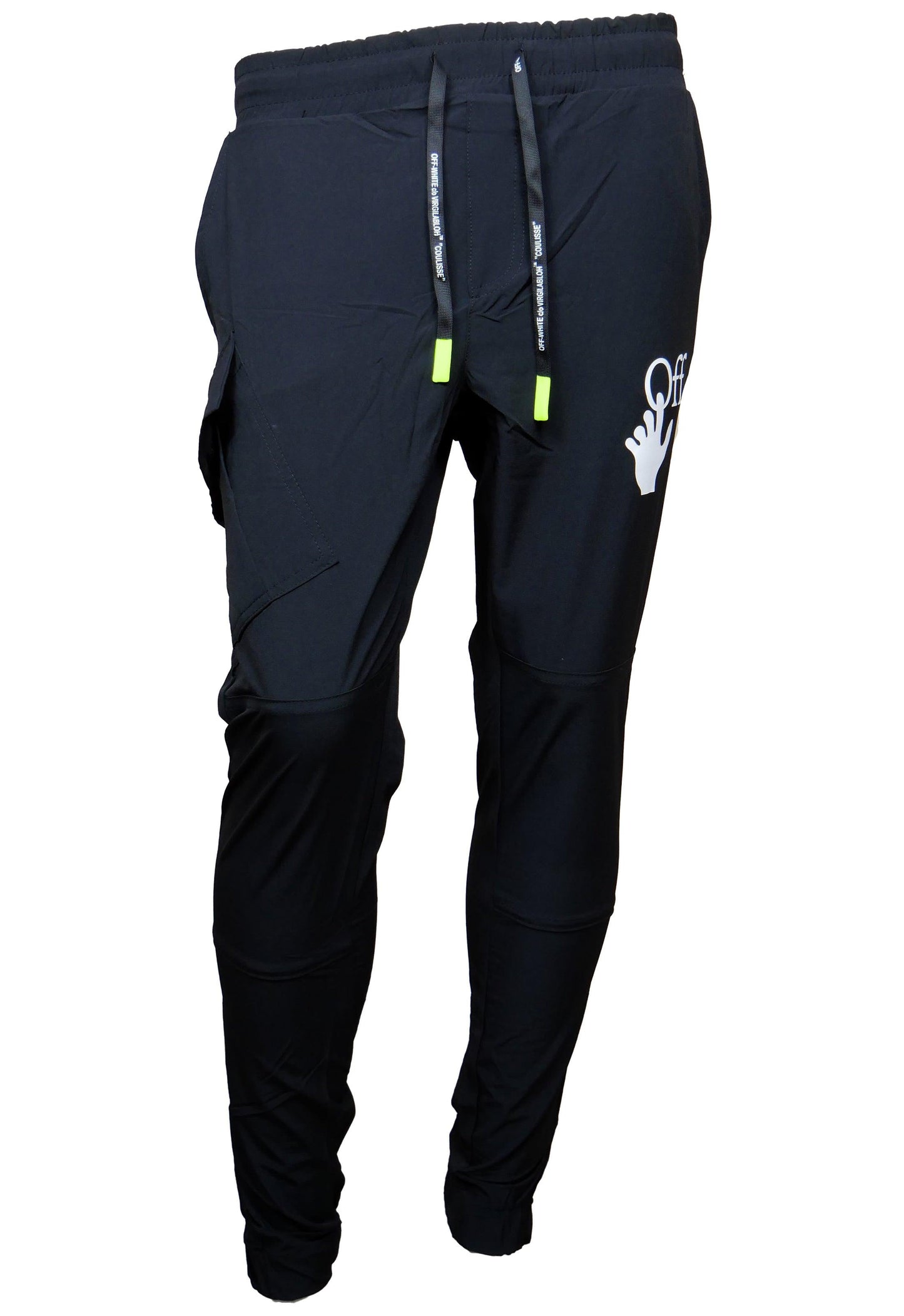 Off-White Cargohose mit Gummizug - Original Designer Marken Outlet - Salvin Store